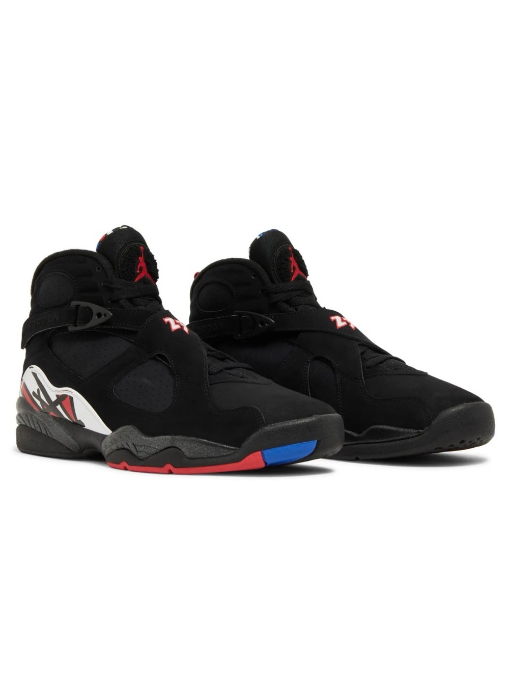 Jordan Black/Red/Blue Retro High-Top Sneakers